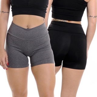 Kit C/ 2 Bermuda Academia Shorts Suplex