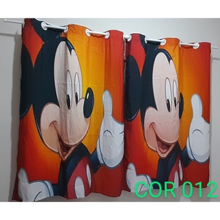 Cortina de personagem infantil 2,50x1,40 MICKEY RED