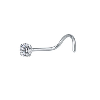 Piercing Nariz Nostril Aço Pedra Zirconia 2,5Mm Pt De Luz em Promoção na  Americanas