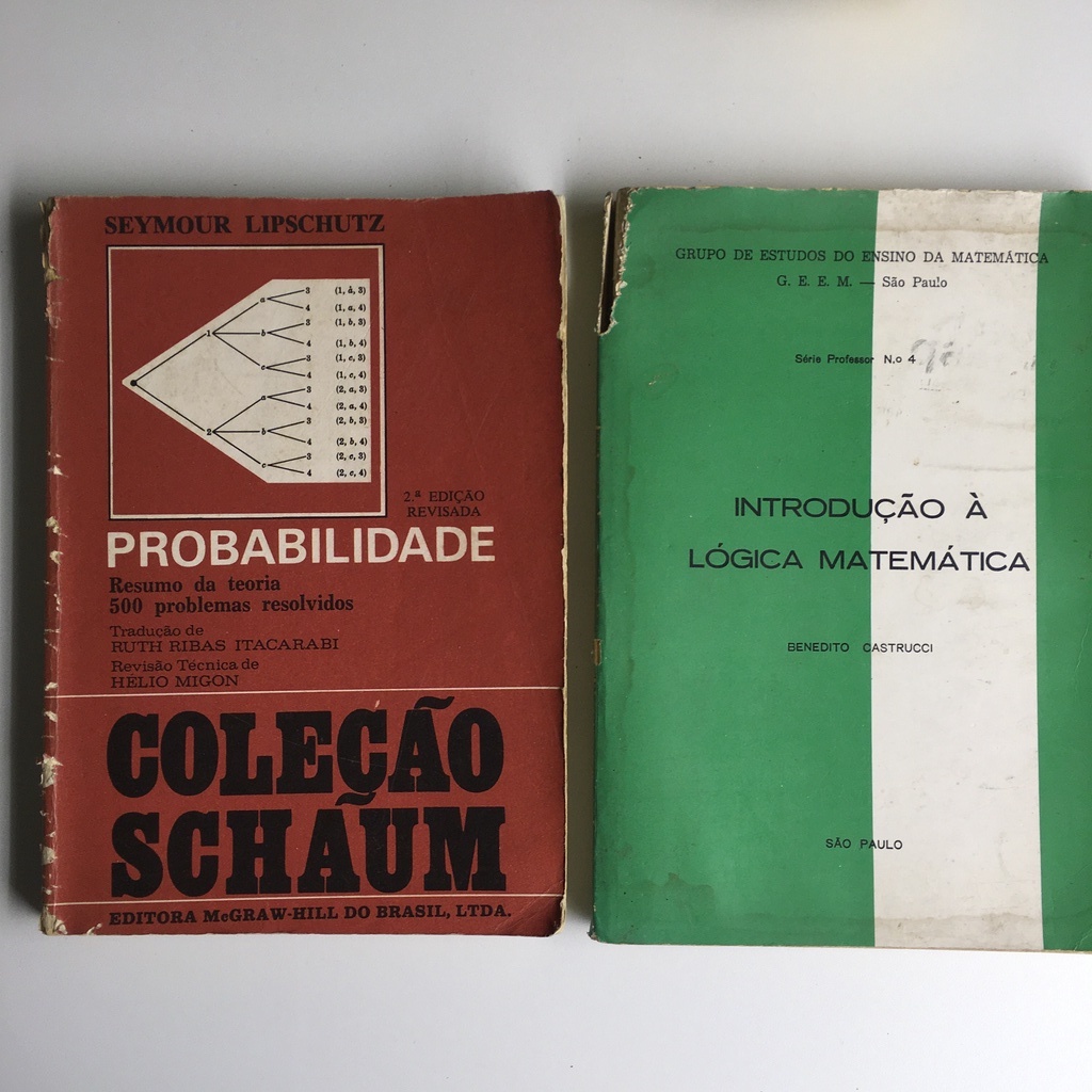 Combo - Castrucci (Introdução à Lógica Matemática) + Lipschutz ...