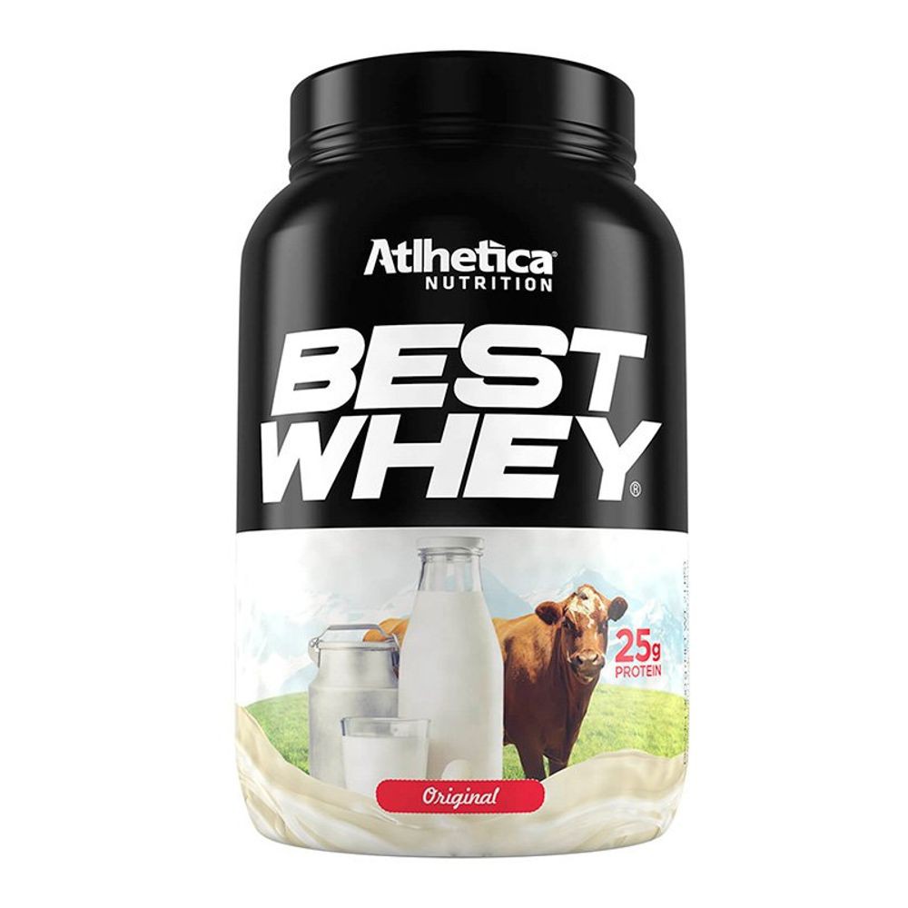 Proteína Best Whey – Sabor Original 900g – Atlhetica Nutrition