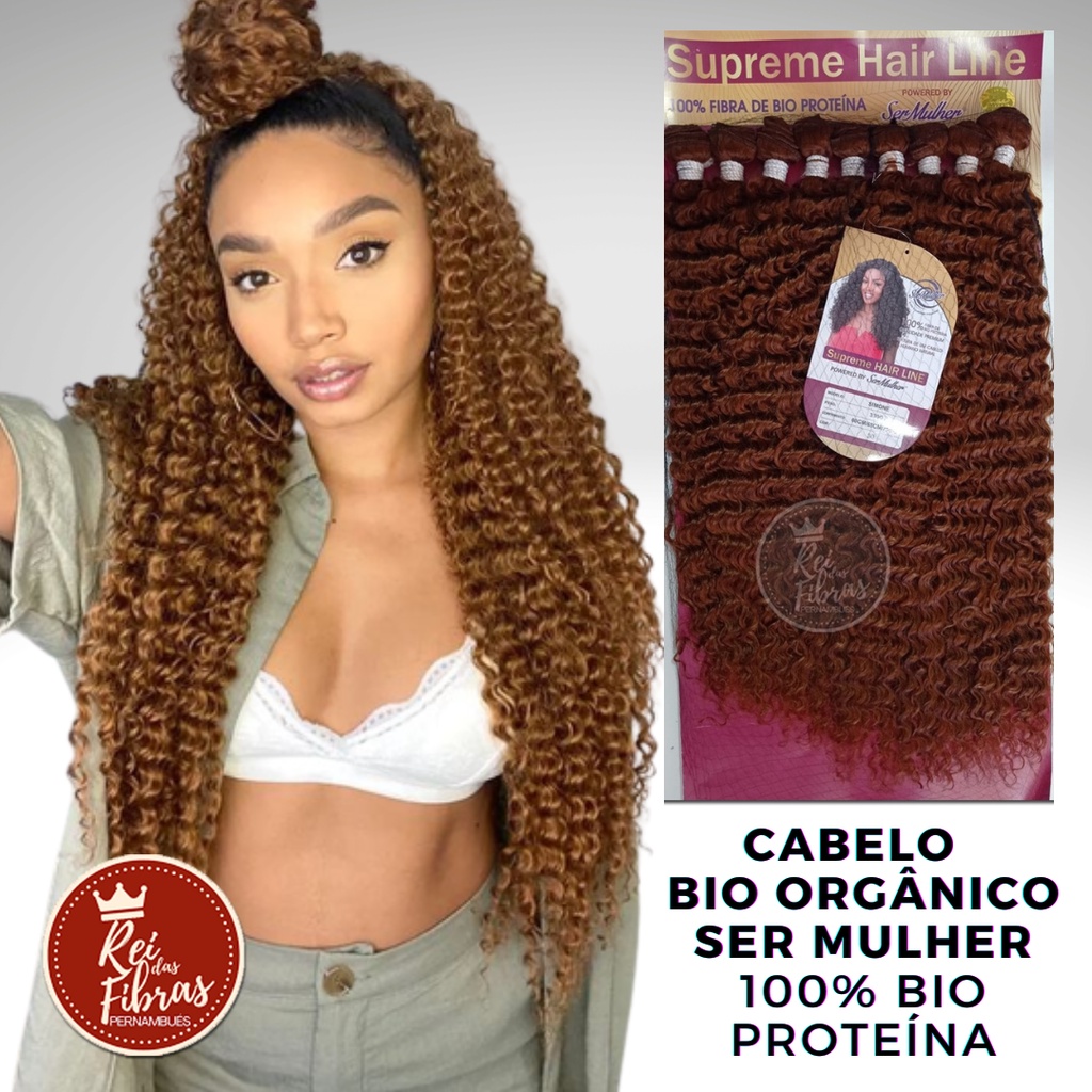 Cabelo Simone Ser Mulher Linha Supreme Hair Bio Vegetal Cacheado