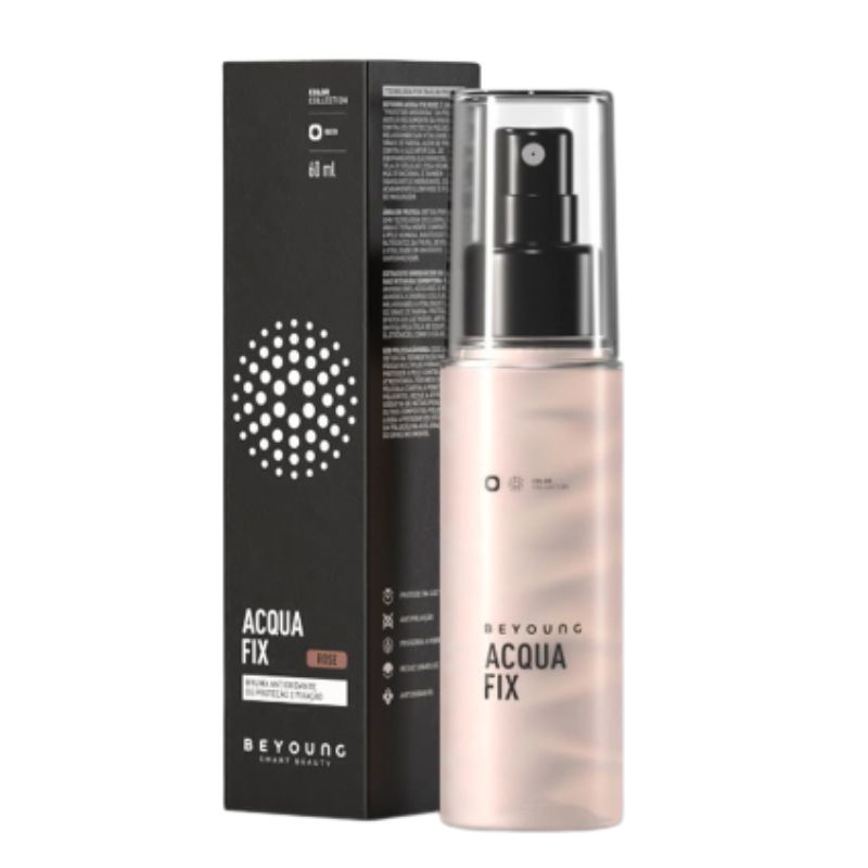 Bruma Fixadora Acqua Fix Rose 60 ml - Beyoung | Shopee Brasil