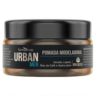 Pomada Modeladora 50g Urban Men Farmaervas Forte Matte