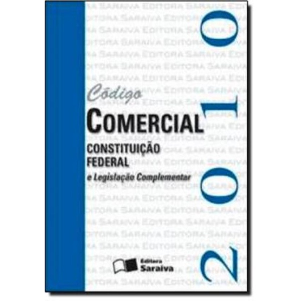 Livro - Codigo Comercial E Constituicao Federal - Tradicional - 20 ...