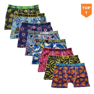 Kit 10 Cuecas INFANTIS Box Boxer Infantil Atacado Microfibra