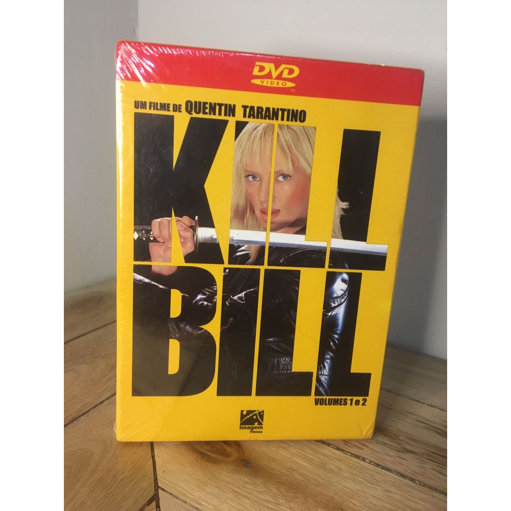 Box DVD Kill Bill 1 e 2 Tarantino Com Luva Lacrado Shopee Brasil