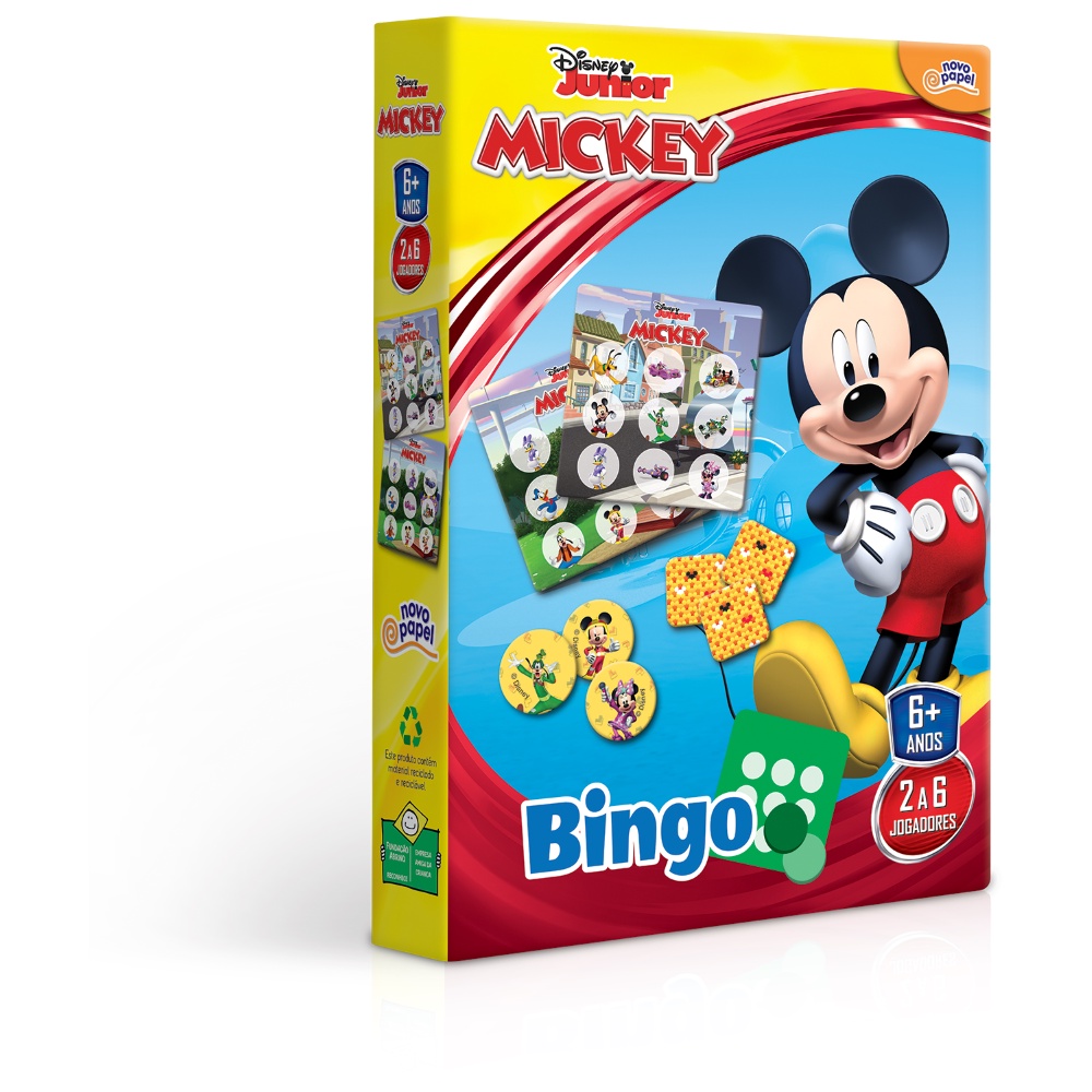 Jogo de Bingo Infantil - Princesas Disney - Toyster - Ri Happy