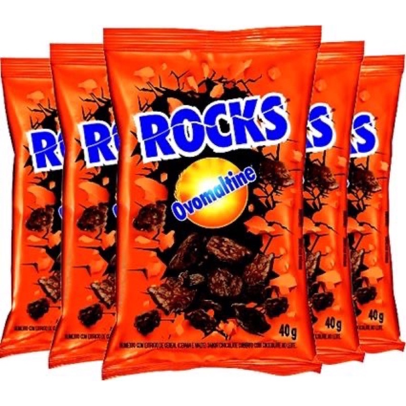 ROCKS OVOMALTINE 5x 40g | Shopee Brasil