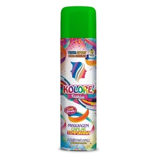 TINTA SPRAY PARA CABELO KOLORE FASHION 150ML VERDE