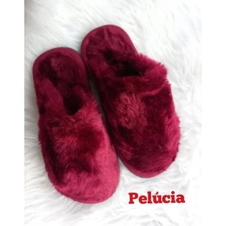 Pantufa adulto e infantil, de Pelúcia Confortável, Chinelo de Pelucia Atiderrapante, Unissex