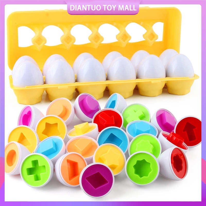 Brinquedos do bebê ovos jogos educativos para crianças brinquedos para crianças  2 a 4 anos de idade aprendizagem forma jogo brinquedo roe montessori  brinquedos cérebro - AliExpress