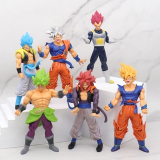 Kt1007 kf6142 anime dos desenhos animados goku vegeta dragon ball z  buliding blocos tijolos mini figuras de ação crianças montar brinquedos  presente aniversário - AliExpress