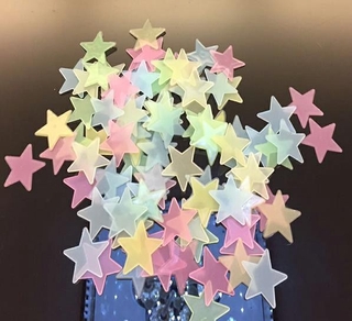 Decoração de parede, fácil de colar, desenho animado fofo cósmico estrela  céu padrão DIY adesivo de parede sensação quente arte de parede para quarto  de crianças