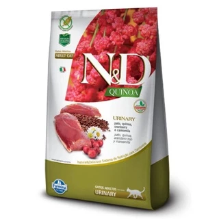 Ração N&D Quinoa Gatos Urinary Pato 1,5kg