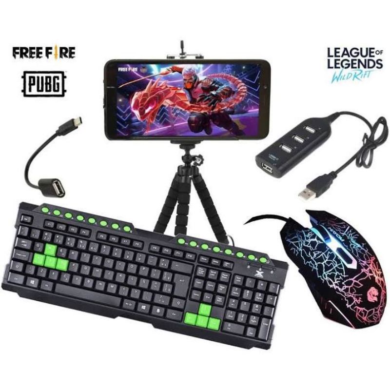 Teclado Gamer RGB Barato Colorido Freefire Fortnite Roblox Pubg GTA RP  Fivem Evolut Ranger