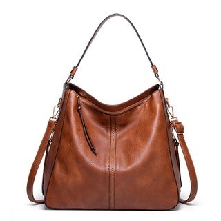 Bolsa De Ombro Retrô Feminina De Couro