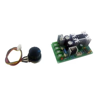 Módulo Pwm 20a 10-60v Controlador De Velocidade De Motor
