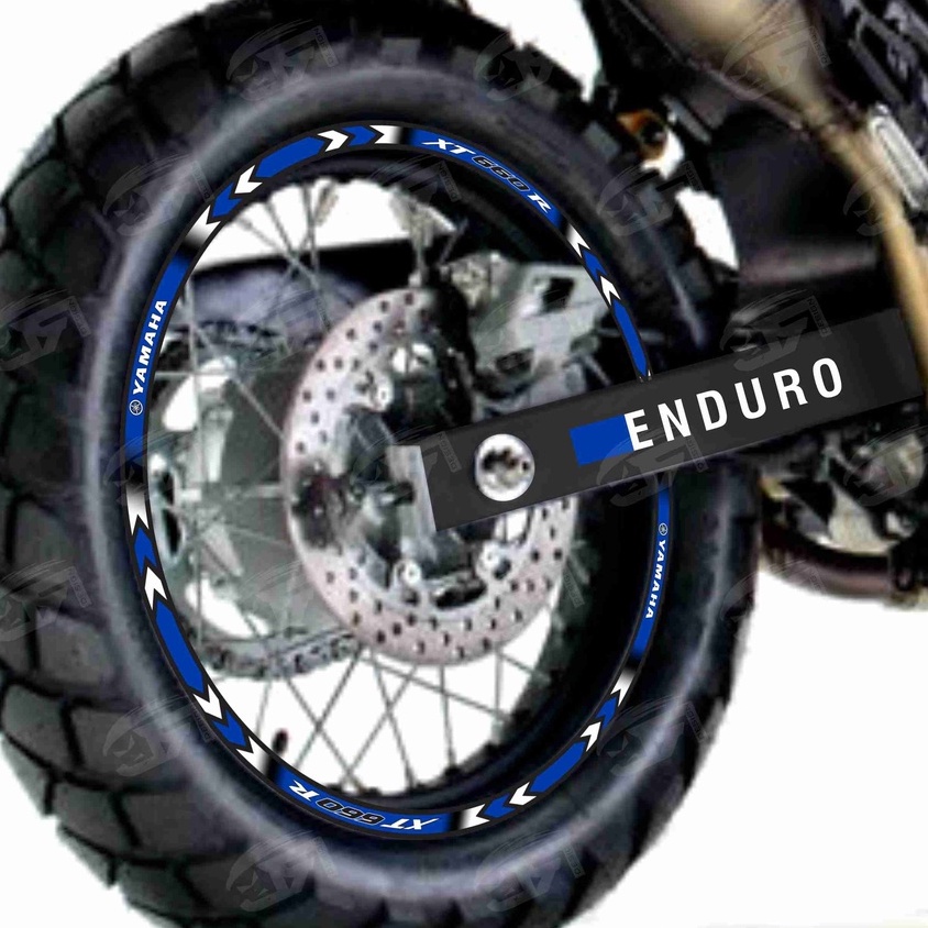 Adesivo Friso Refletivo Roda Moto Yamaha XT 660R XT660R XT 660 R XT 600 ...