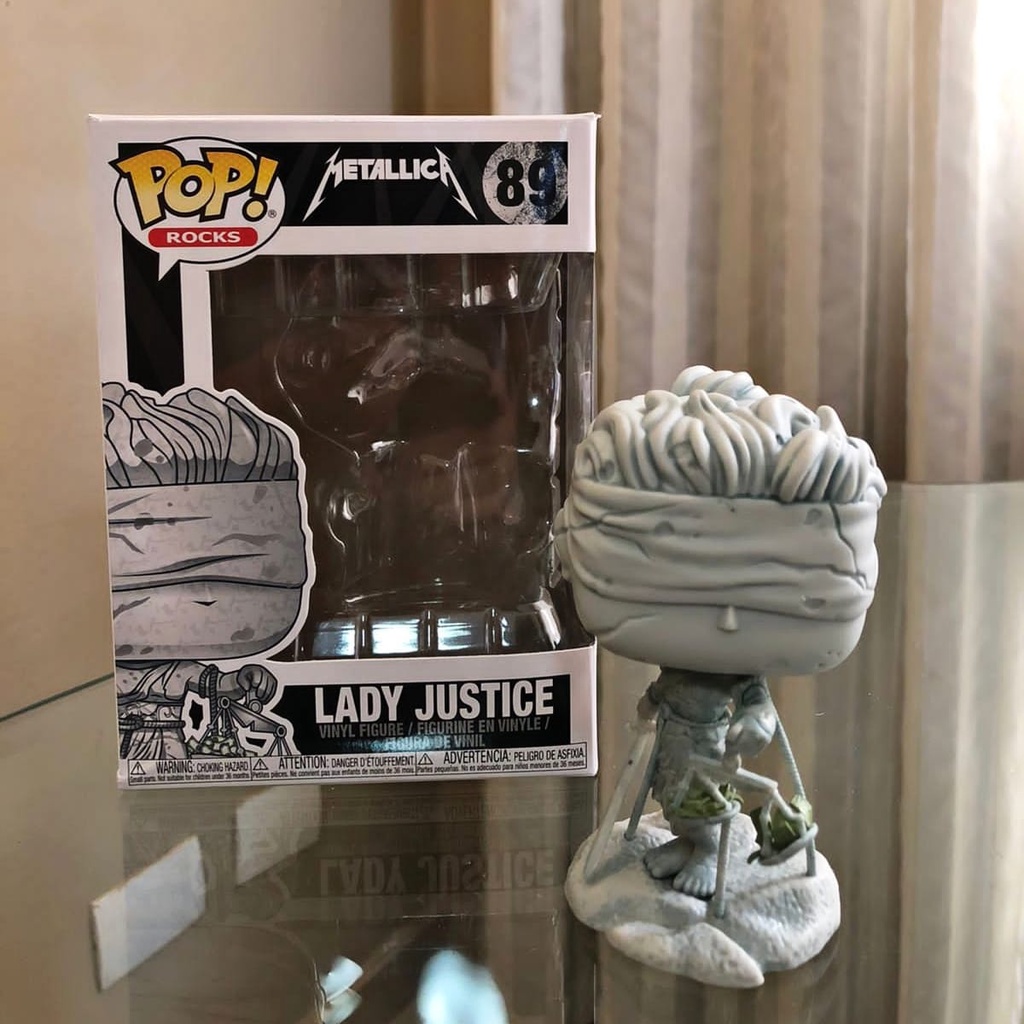 Funko Pop! Metallica - Lady Justice #89 - Melhora o Preço