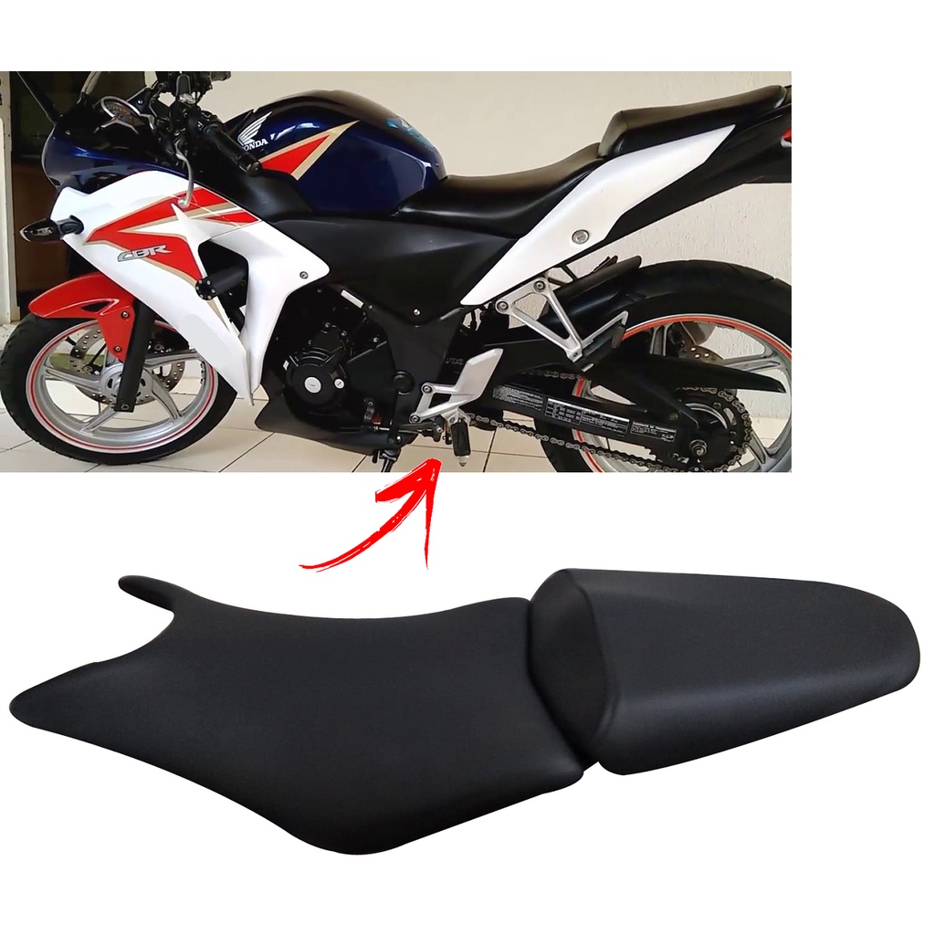 Miniatura Moto Corrida Honda CBR 1100XX Preta Metal Top Nova