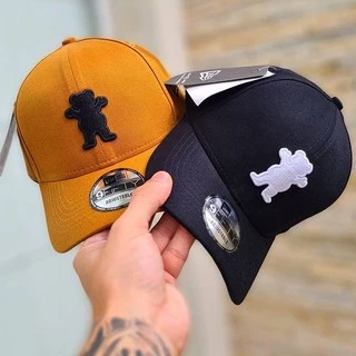 Boné Grizzly OG Bear Aba Curva Bege/Mostarda SnapBack
