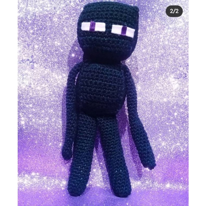 Enderman Minecraft: Crochet pattern