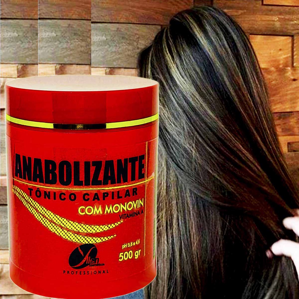 Creme de cabelo Anabolizante Como Crescer Cabelo - Cresce Ate 6cm Mes ...