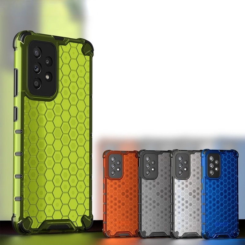 Capa Anti-Impacto Favo De Mel Para Samsung Galaxy Note 20 Ultra A21S A22 A32 A52 A72 A42 4G 5G