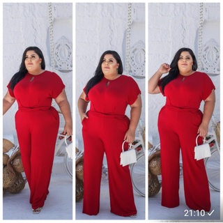 Macacão MySize com Cadarço Plus Size Feminino - Shapes