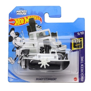 Hot Wheels Mickey Steam Boat Willie Barco Lacrado