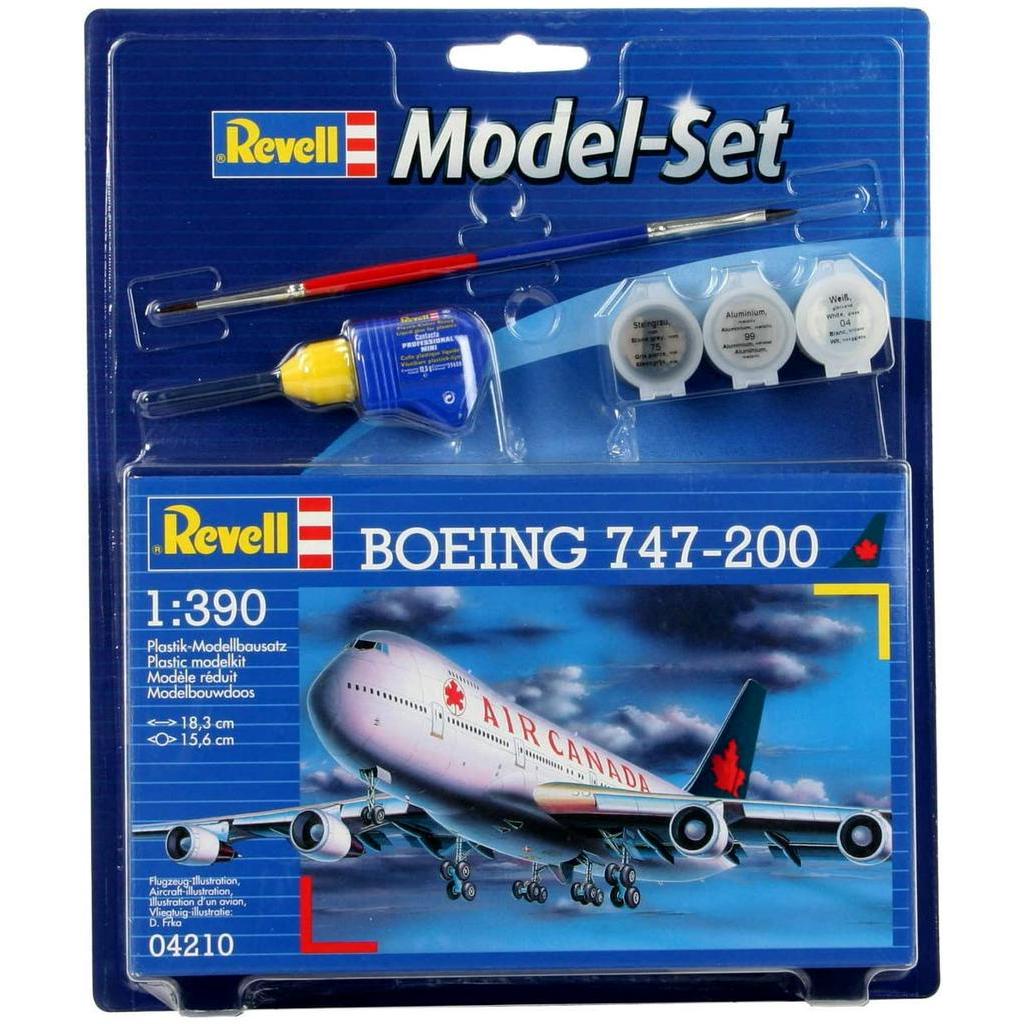 Revell - Boeing 747-200 1:390 Model-set - 64210 | Shopee Brasil
