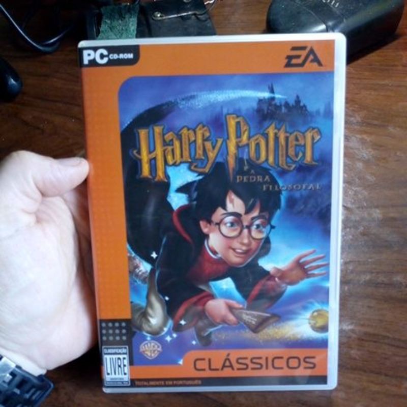 Harry Potter e a Pedra Filosofal jogo antigo para PC | Shopee Brasil