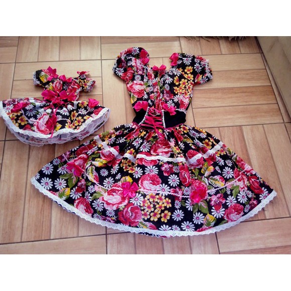 Roupa junina tal mae sales tal filha