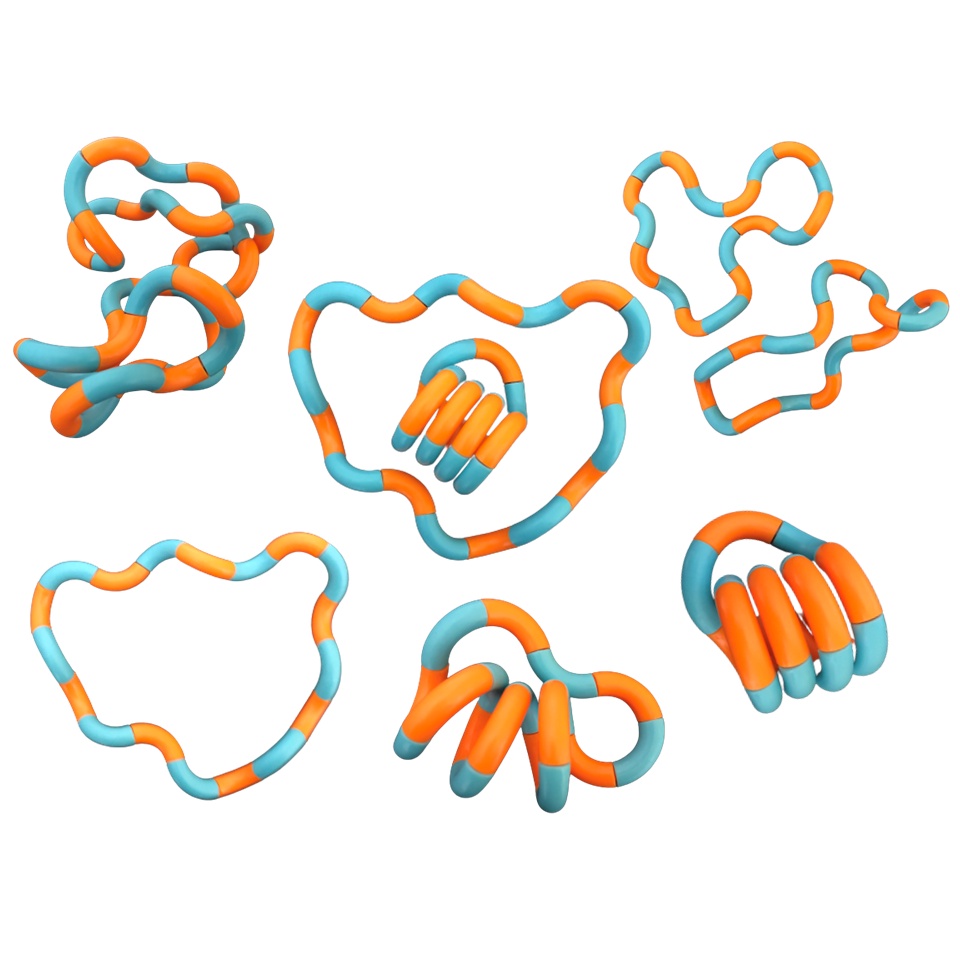 Twisted Rope Fidget Toys Corda Anti Stress No Brasil | Shopee Brasil