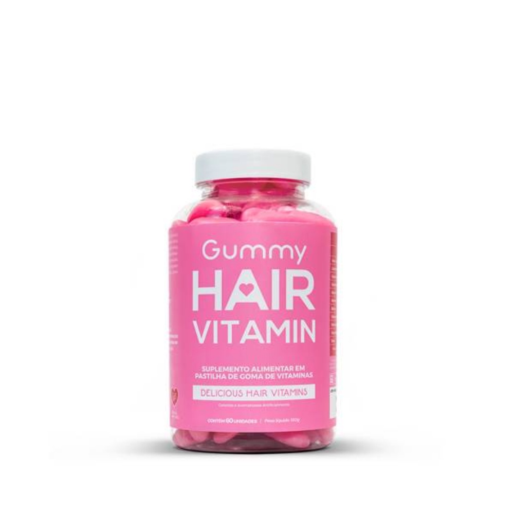 Gummy Hair - Gomas Vitamina Para Cabelo E Unha - 60 Gomas | Shopee Brasil
