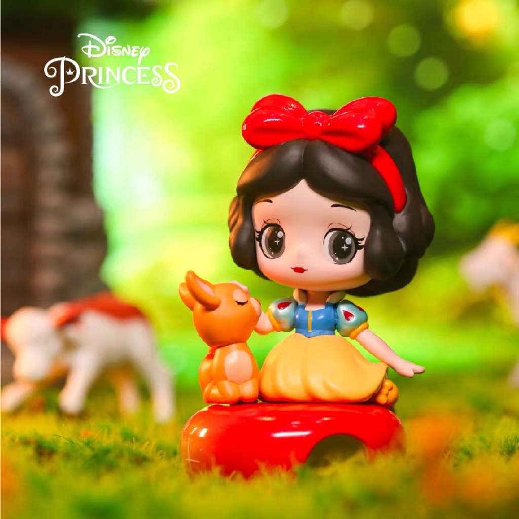Toptoy X - Action Figure Mystery Box: Serie Principesse Fairy Town (Aurora, Cenerentola, Rapunzel, Biancaneve)