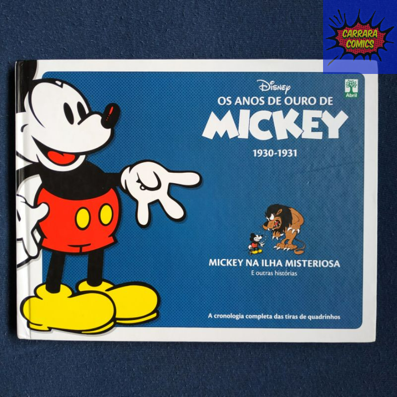 Os Anos De Ouro De Mickey 1930 1931 Mickey E A Ilha Misteriosa