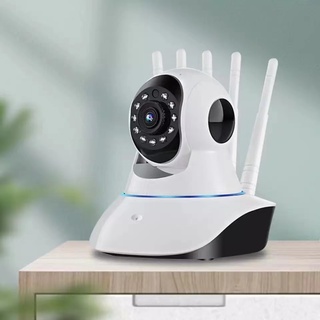 Câmera Ip Wi-fi Audio Sd 5 Antenas 1080p, Infravermelho