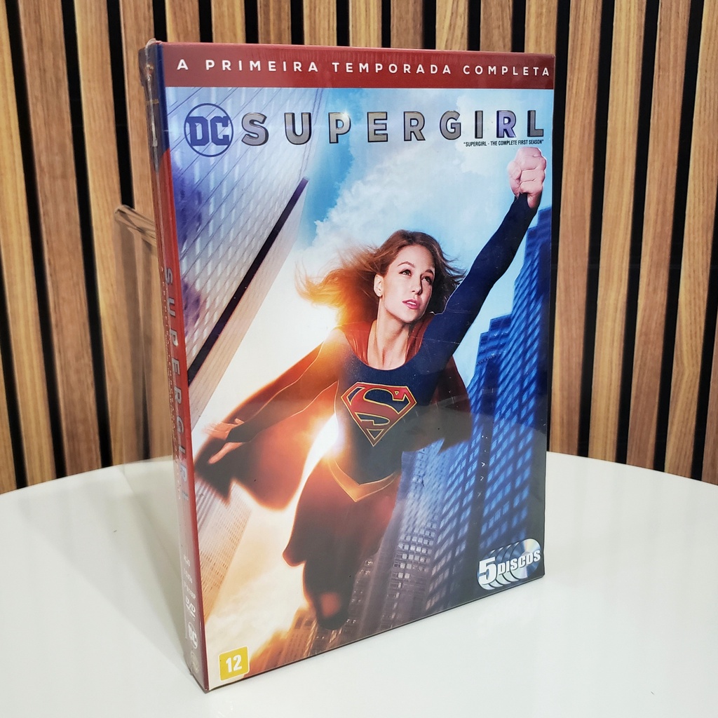 DVD Supergirl 1ª Primeira Temporada ( 5 Discos ) ( Original / Lacrado ...