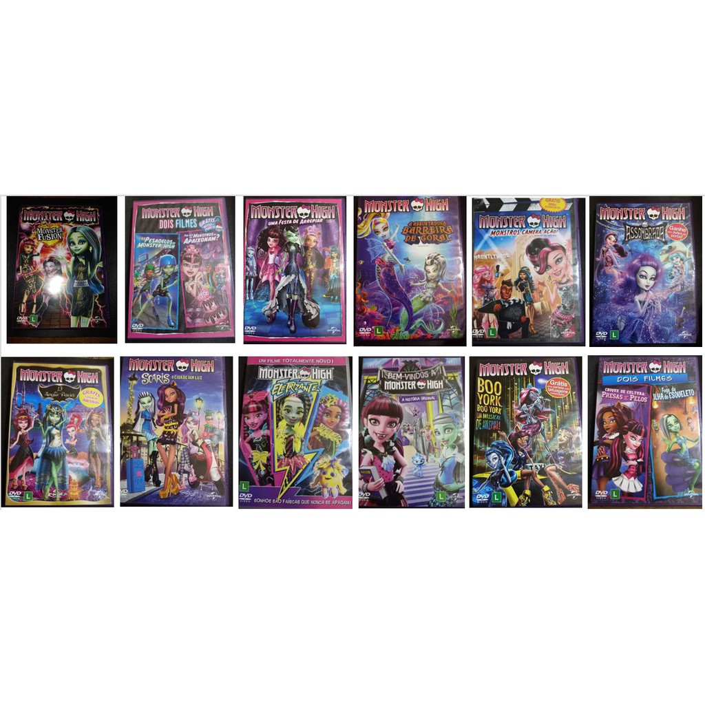DVDs Monster High | Shopee Brasil