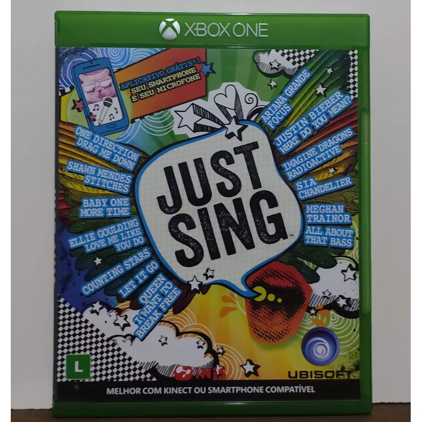 Just Sing Xbox One #1 (Jogo Mídia Física) (Com Detalhe) - Arena