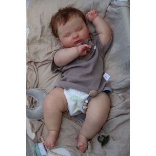 55cm Boneca Bebê Reborn Toda de Silicone Impermeável Durável Flexível  Realista Muito Macia para Presente - Escorrega o Preço