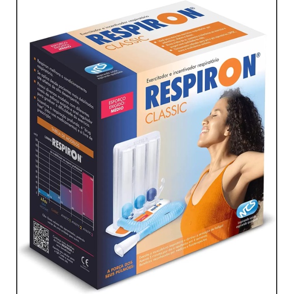 Respiron Classic Apare Fisioterapia Exercitador Respiratória | Shopee ...