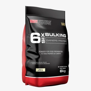 Suplemento Hipercalórico - 6 Six Bulking Gainers Protein Refil 6kg – Bodybuilders