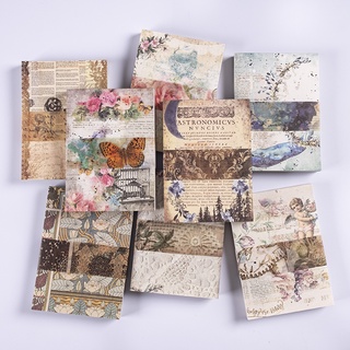 100pcs/set Grandes Materiais Vintage Fundo De Papel De