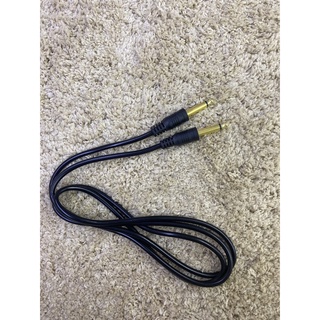Cabo P10 x P10 mono 6,5mm 1,5m 3m 5m microfone