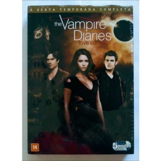 Dvd Os Diários Do Vampiro - Série Completa - 1 A 8 Temporada