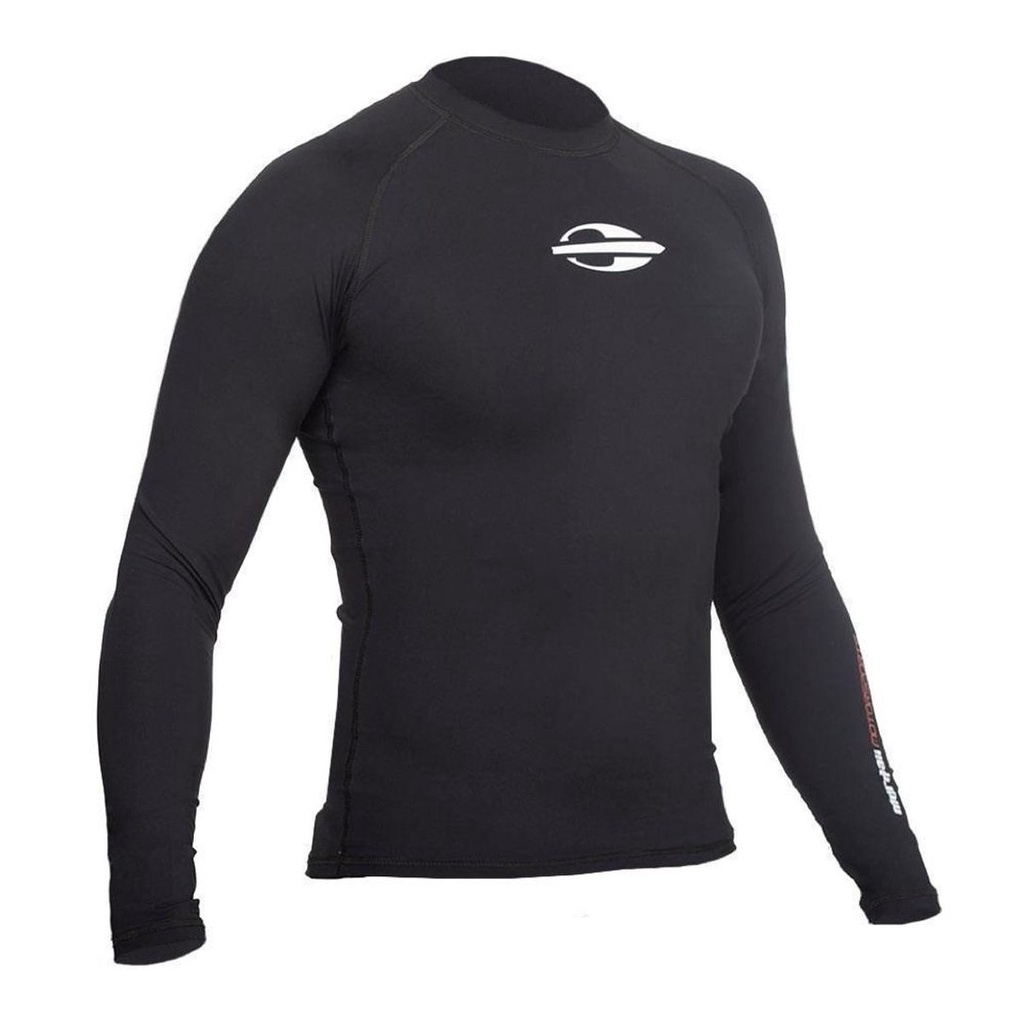 Camiseta Surfista c/ proteção solar em lycra FPS 50 Marinho