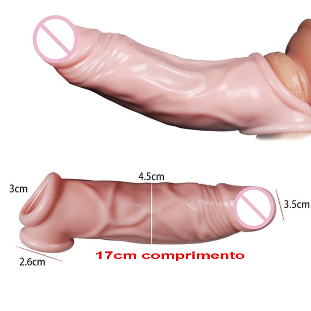 Capa Peniana Cyber Skin Veste = Camisinha Pinto + Grosso